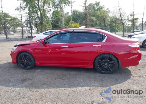 2017 Honda Accord Sport Se из США, поврежденный, VIN 1HGCR2F10HA111024